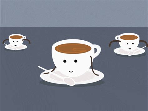 drinking coffee gif funny